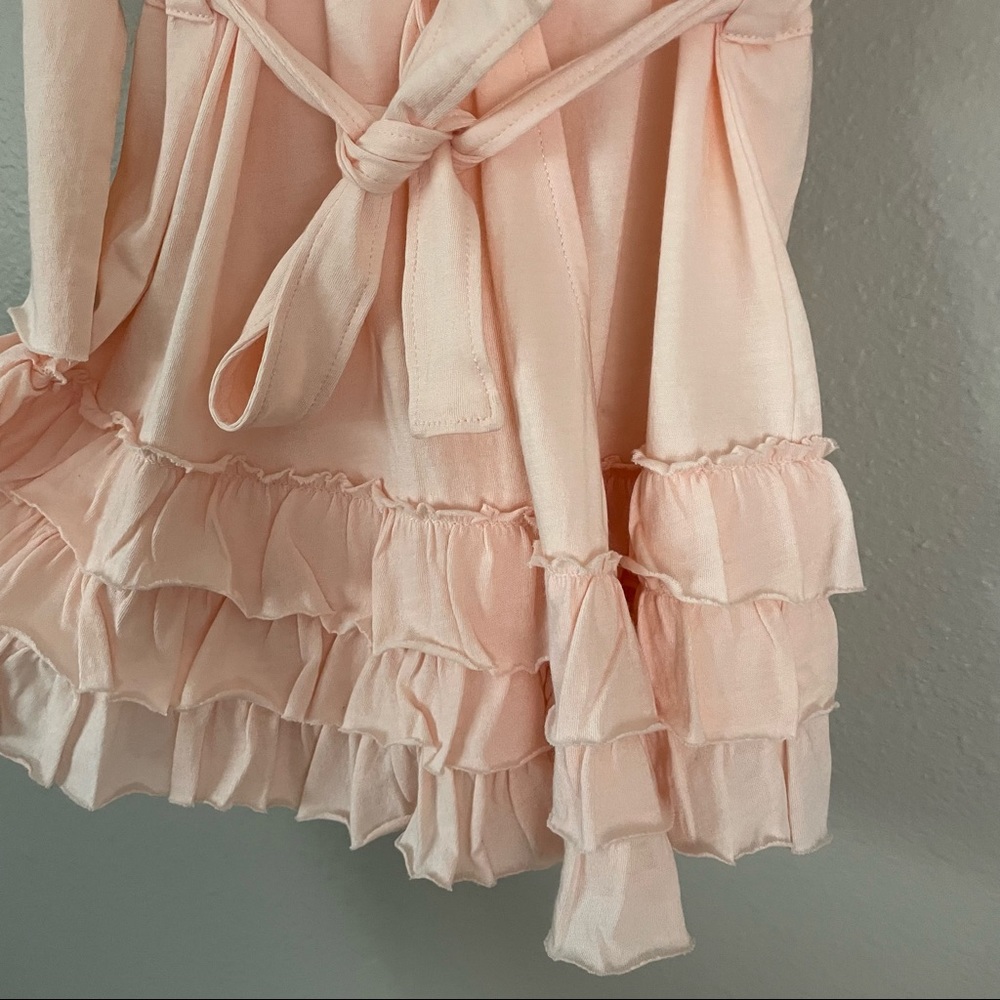 Skin Kids Cotton Ruffle Robe 4-6Y - Picture 3 of 4